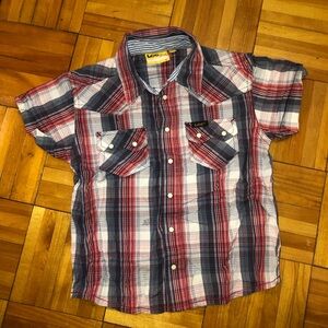 Lee Kidz Striped Shirt in Red and Blue
